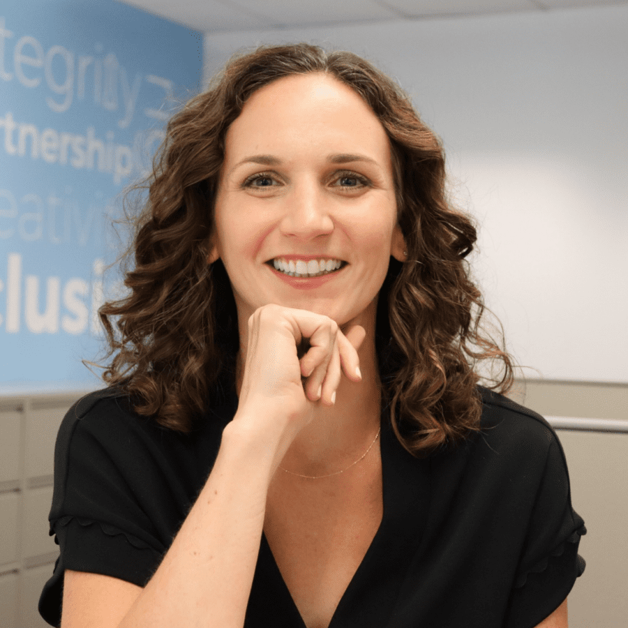 professional woman smiling