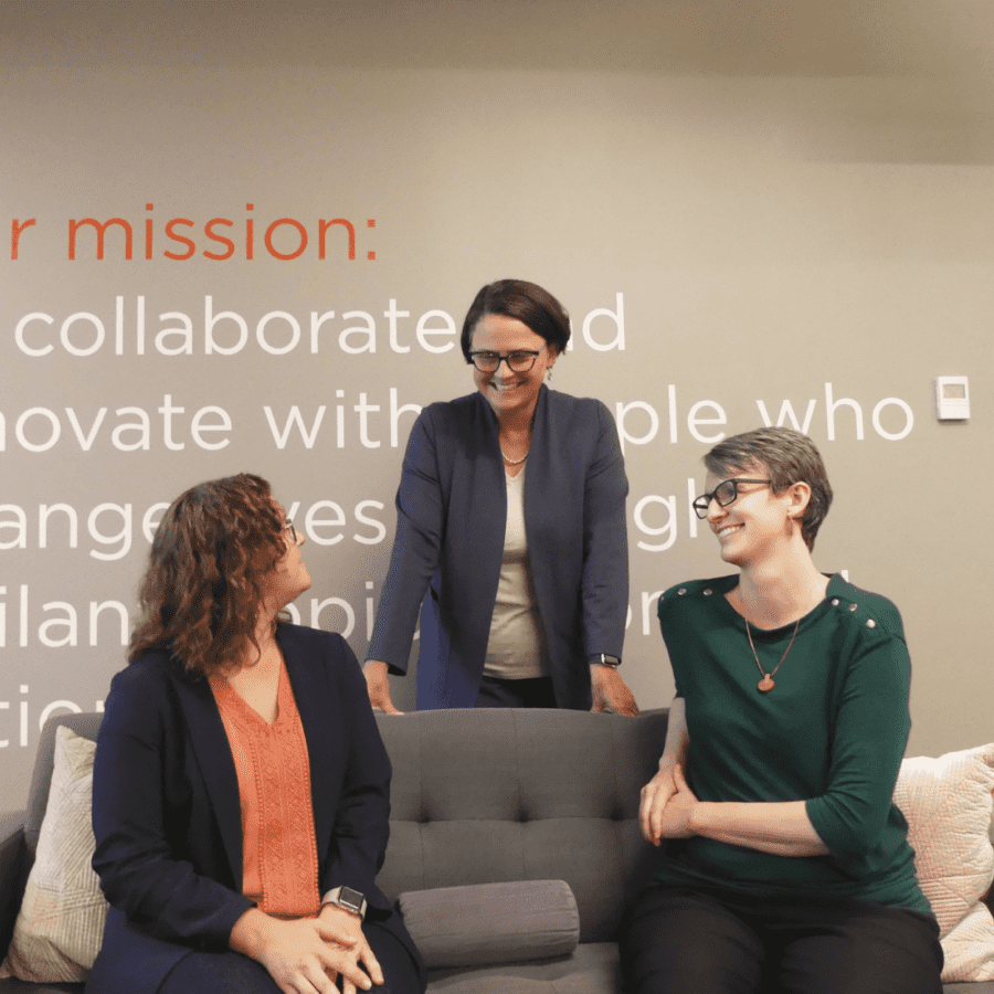 Team of business women